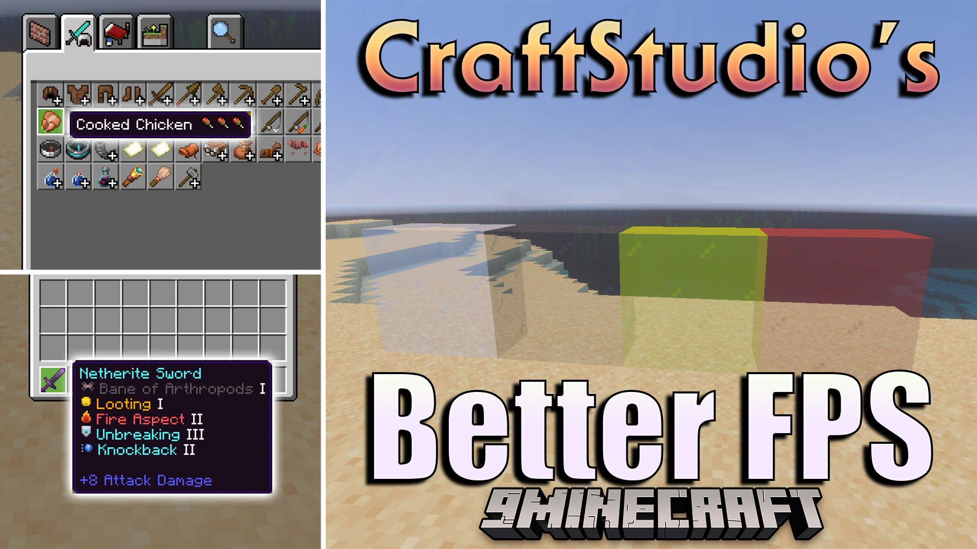 CraftStudios Better FPS Texture Pack