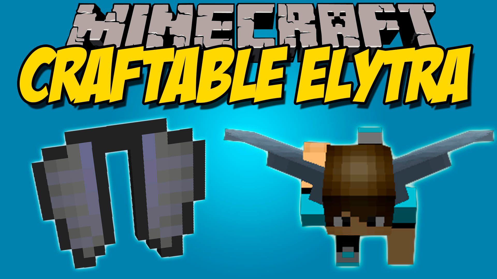 Craftable Elytra Mod