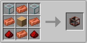 Create Fluidlogistic Mod Screenshot 14 Crafting recipe for a multi fluid storage tank block