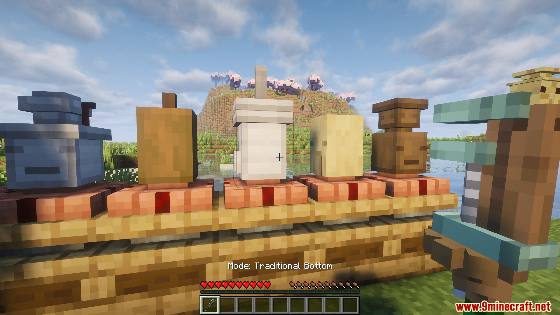Tuning Sound of Steam pipes in Traditional Bottom mode