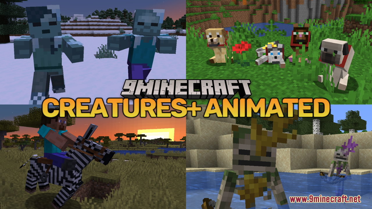 Creatures+ Animated Resource Pack