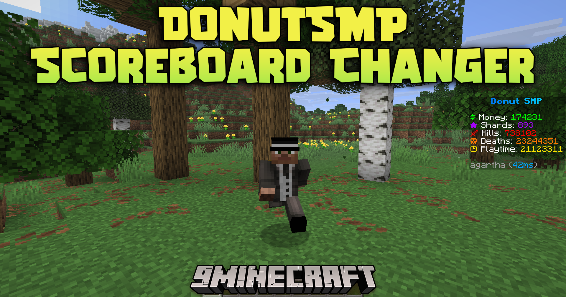 DonutSMP Scoreboard Changer Mod