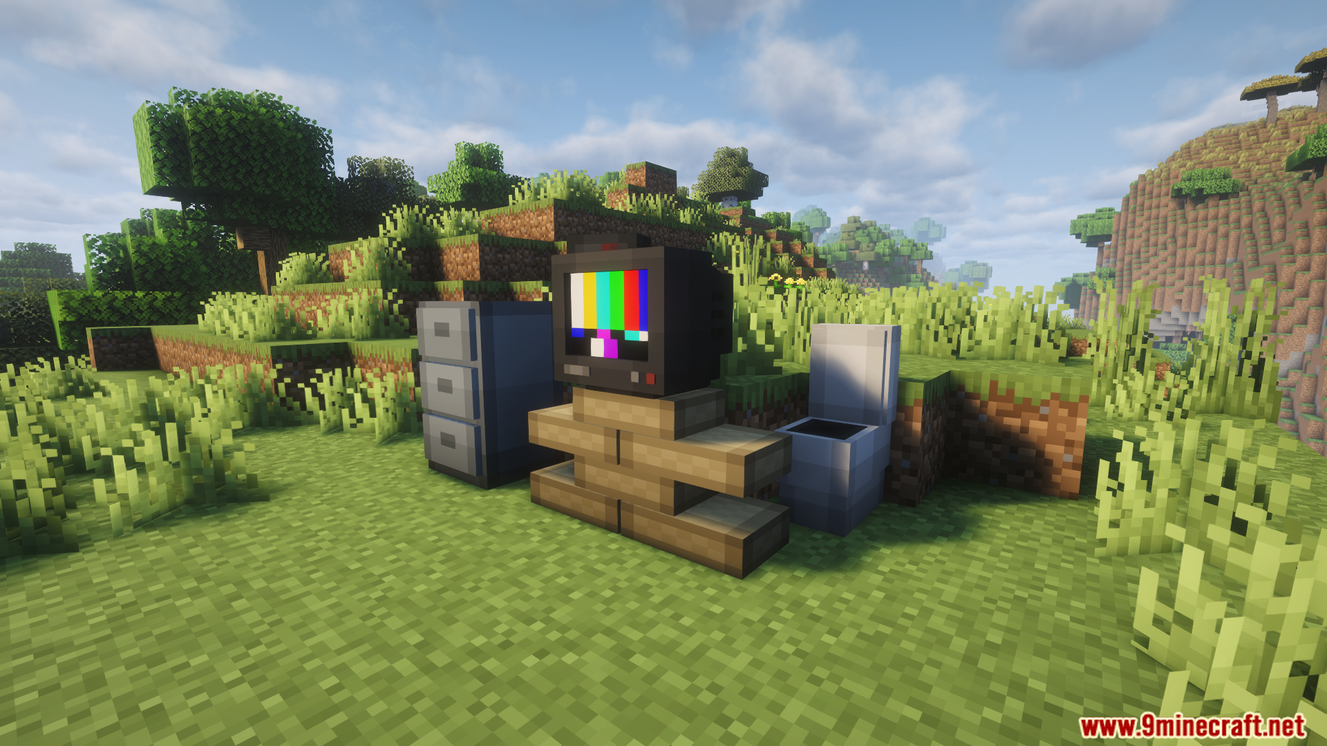 Doomsday Functionality Mod adds lootable decorative blocks