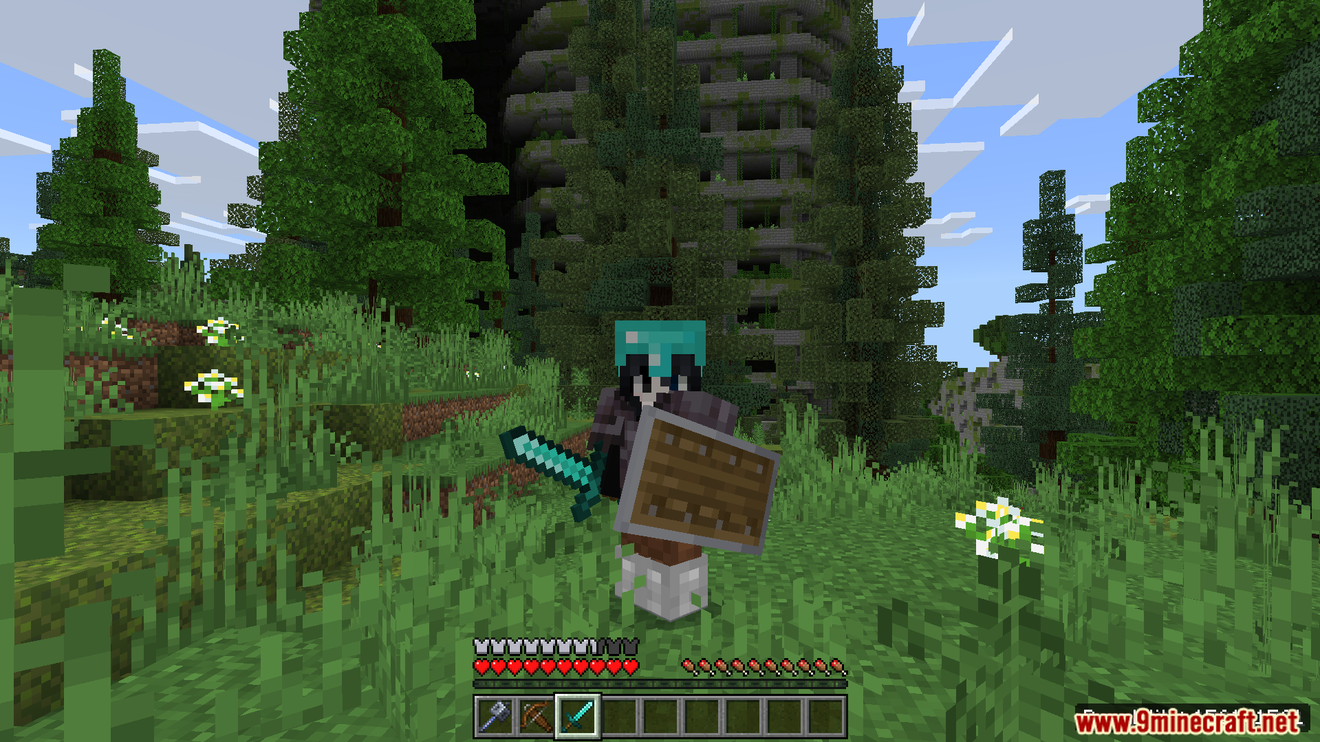 Durability Viewer Texture Pack Screenshot 5 View the exact health of your armor and held items
