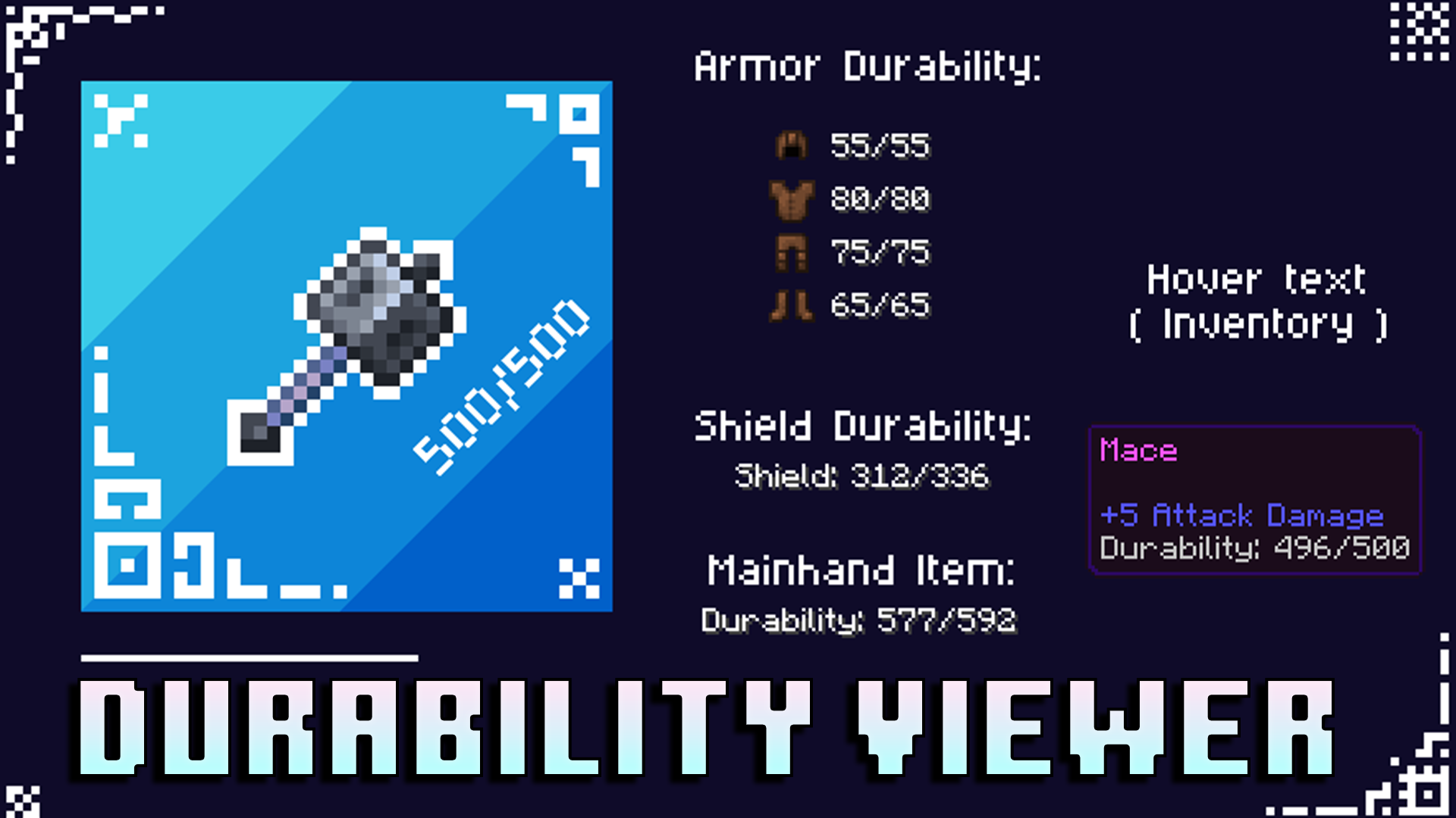 Durability Viewer Texture Pack