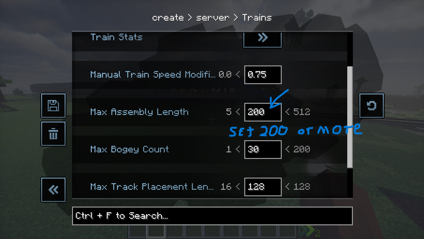 ED 250 Pendolino Schematic Screenshots 3 This menu shows the server settings required to