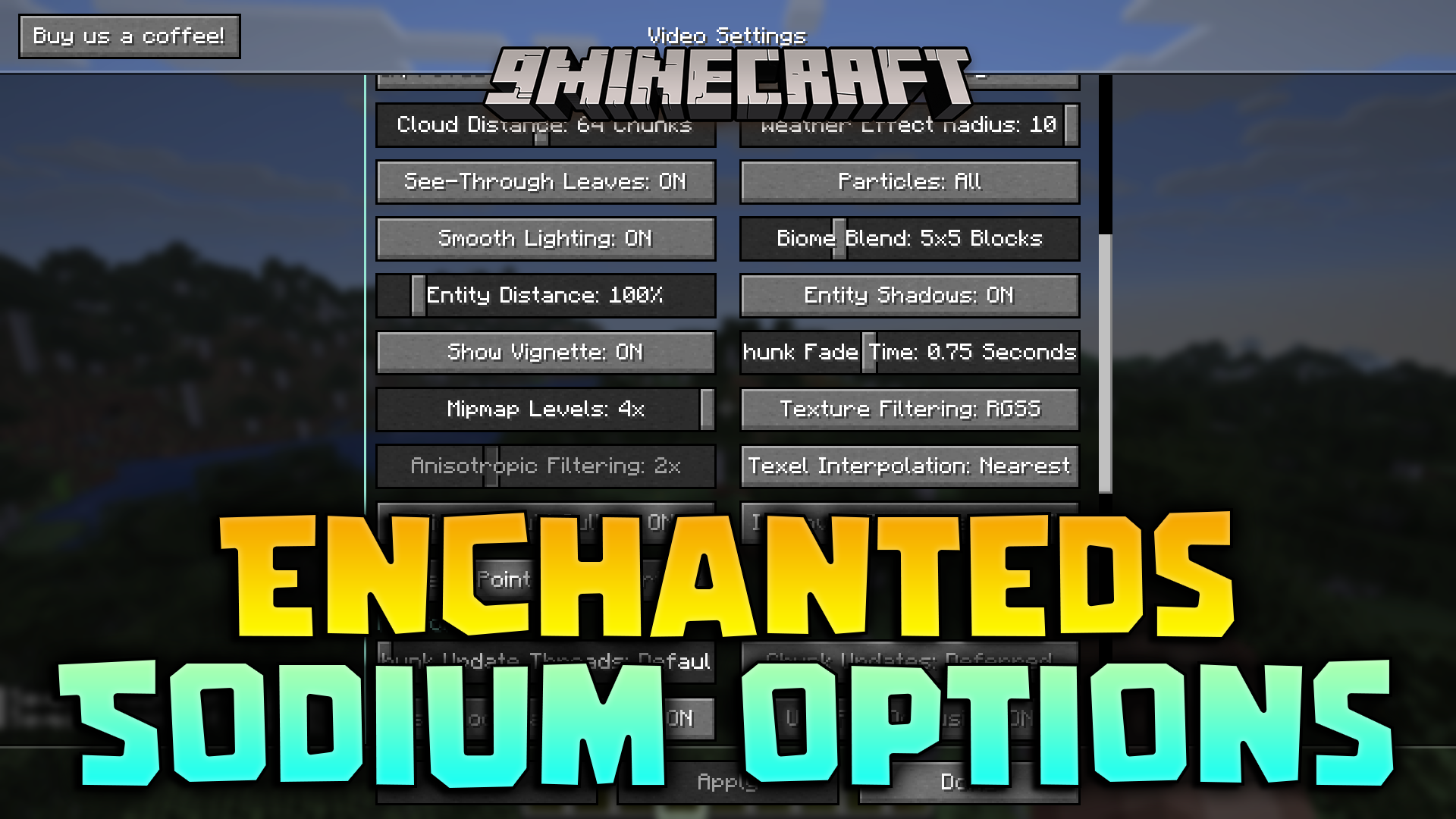 Enchanteds Sodium Options Mod