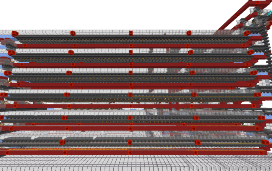 Epstein Kelp V2 Schematic Screenshots 3 Massive multi layered redstone kelp farm structure built in a Minecraft world