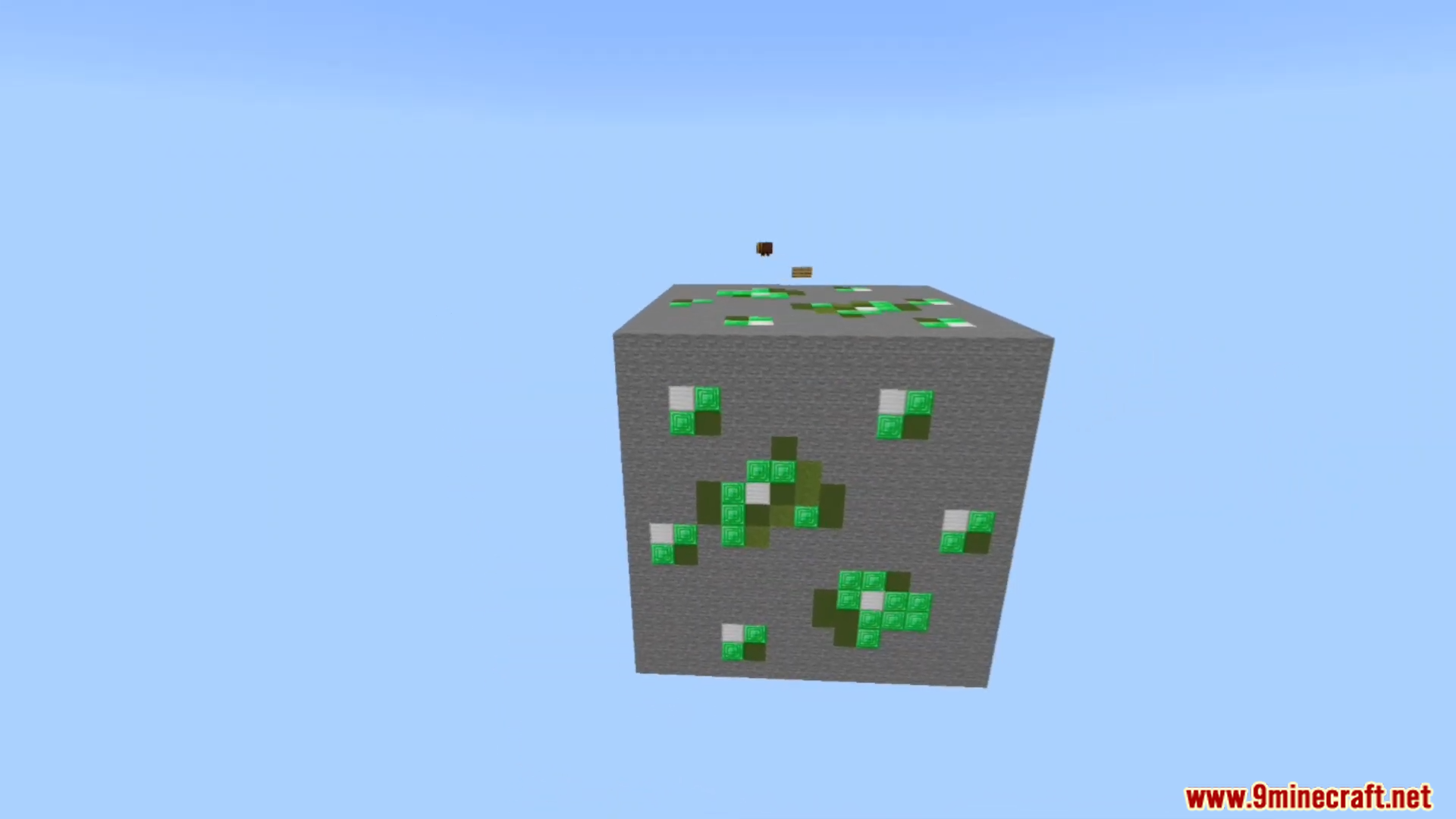 Giant One Block Map Screenshot 5 Mine gigantic blocks of stone and ore for massive resources