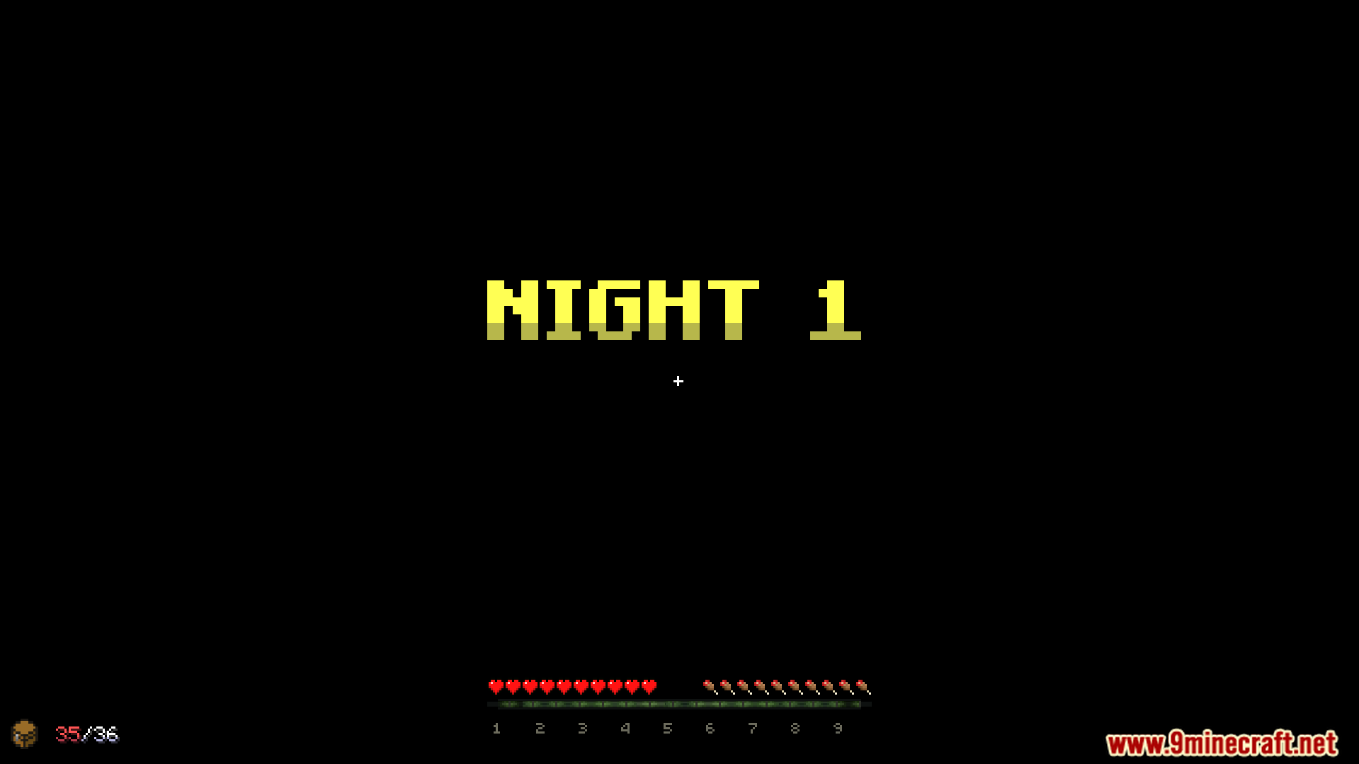 The first of five nights begins in the terrifying house
