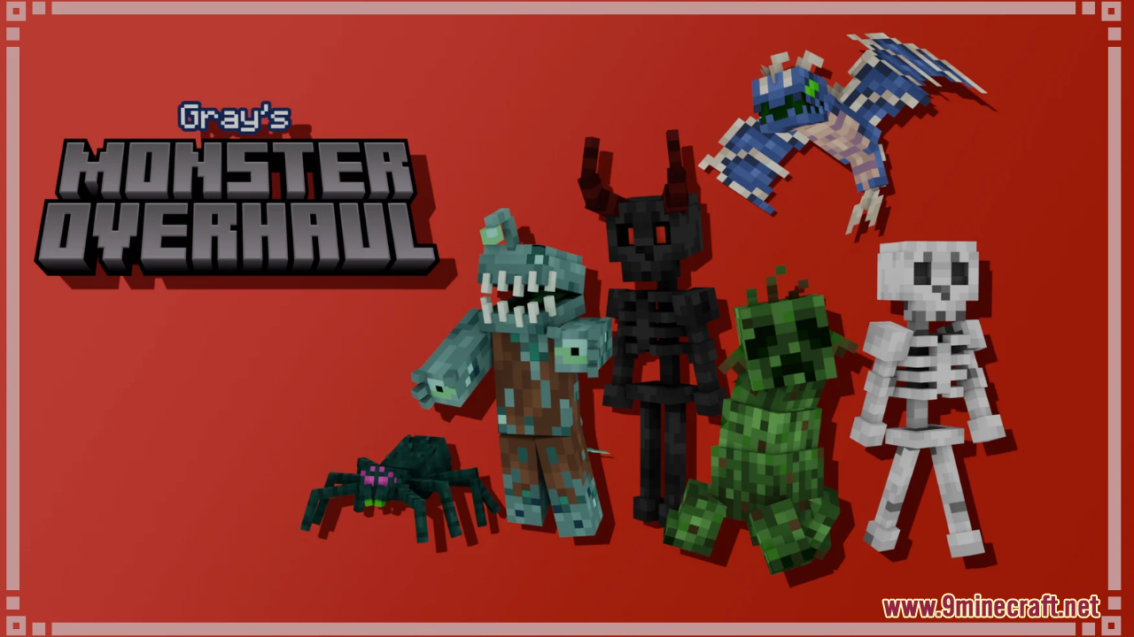 Gray's Monster Overhaul Resource Pack