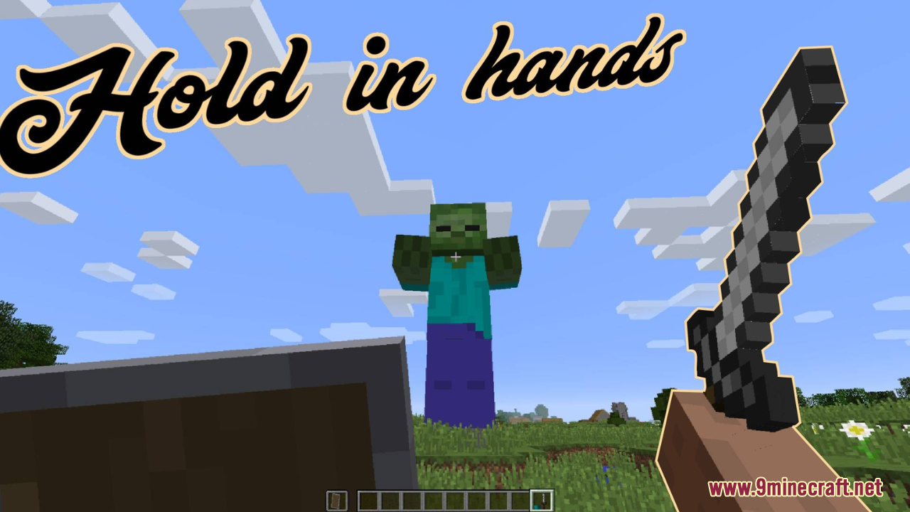 Hold in Hands Resource Pack