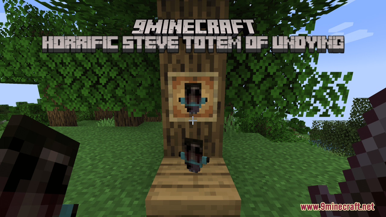 Horrific Steve Totem of Undying Resource Pack