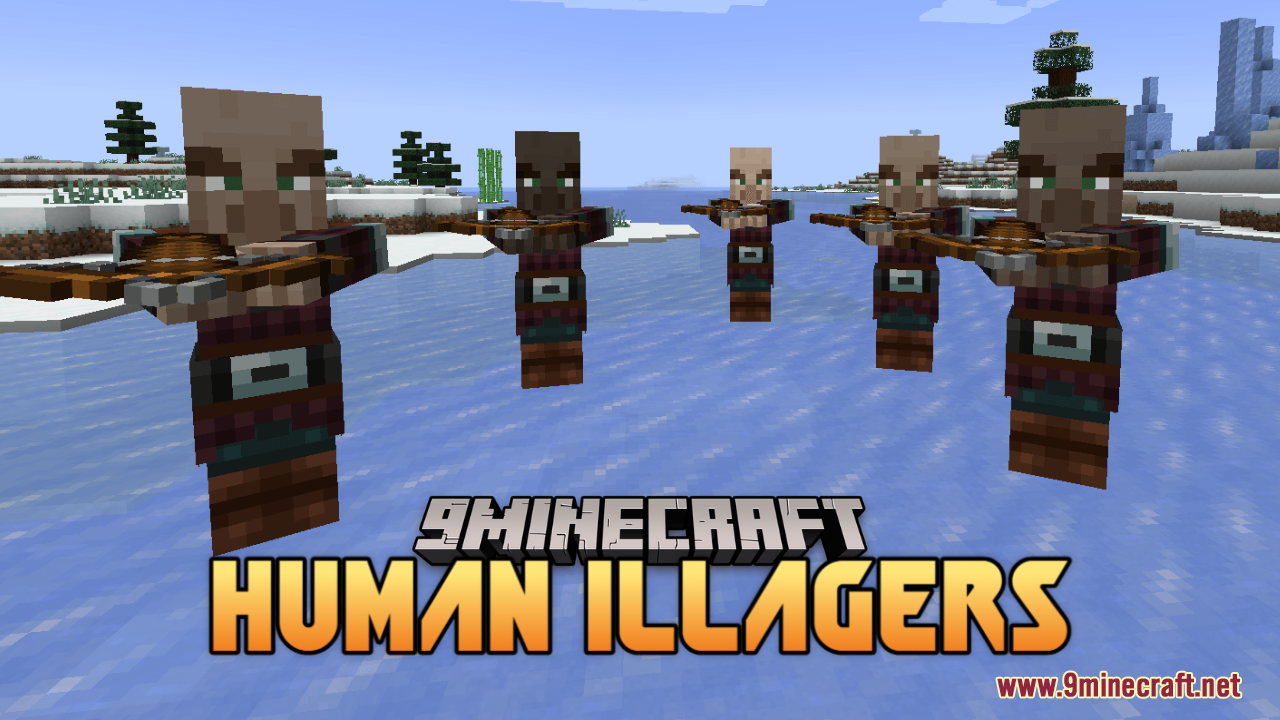 Human Illagers Resource Pack