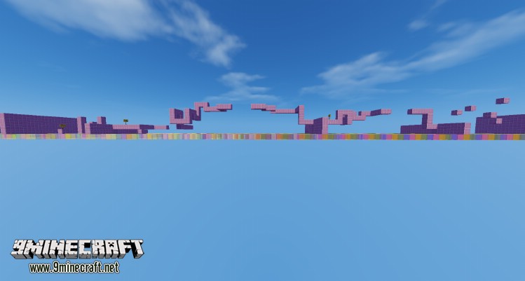 Infinite Parkour Map for Minecraft 1