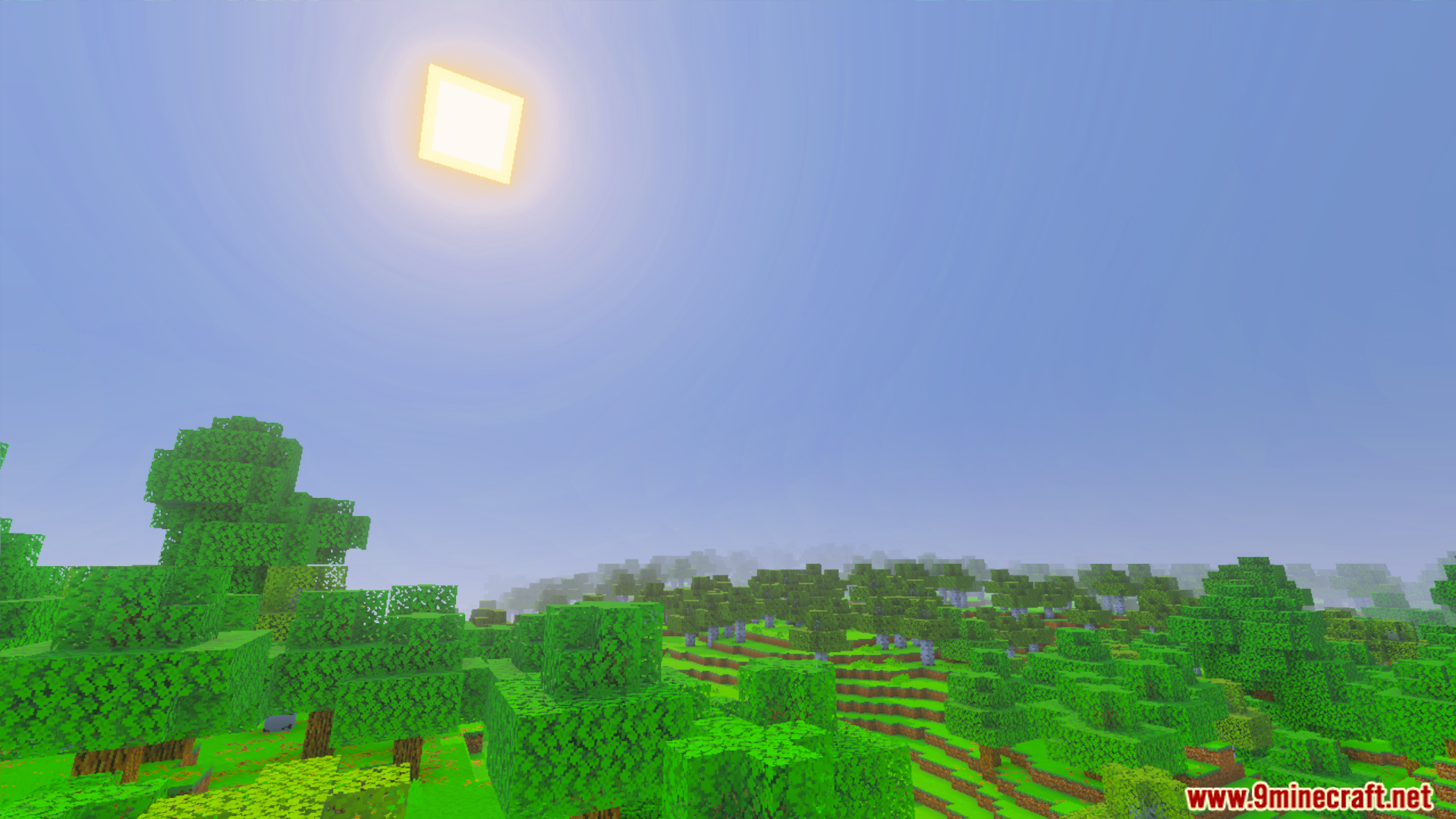 Luna Vibrant Visual Shader Screenshot 8 shader showing bright days with warmer and more saturated colors