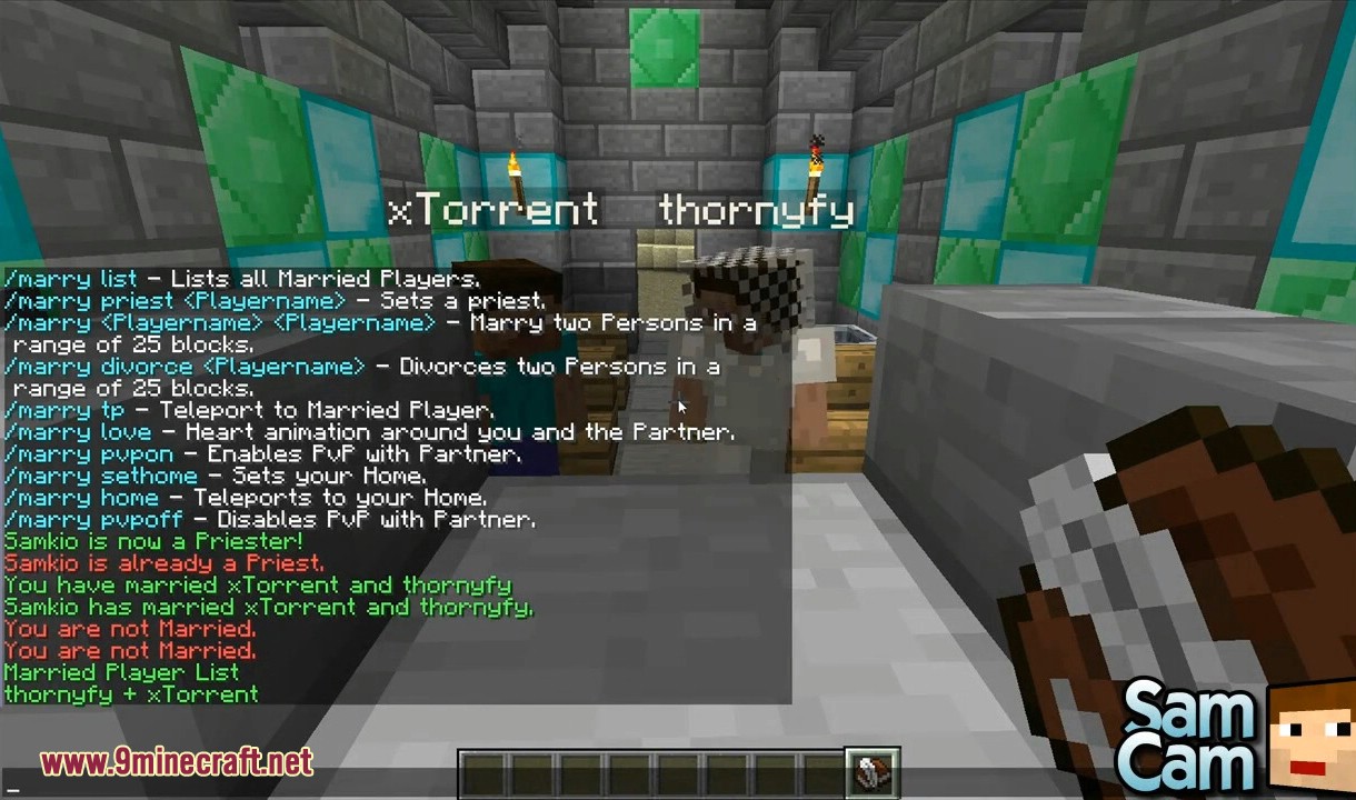 A priest marries two players named xTorrent and thornyfy