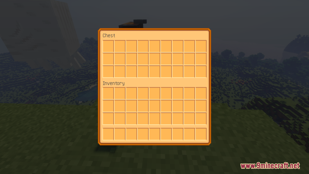 A custom Stardew Valley inspired chest user interface