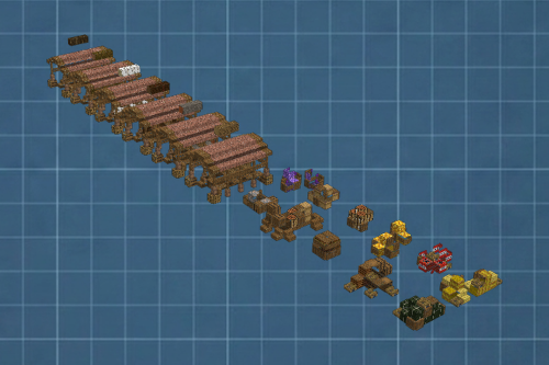 Medieval Dock Decoration No.1 Schematic