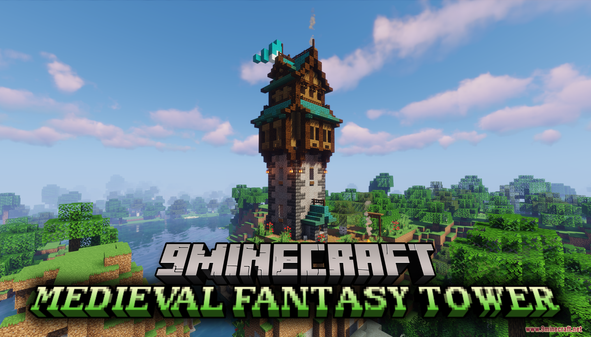Medieval Fantasy Tower Map