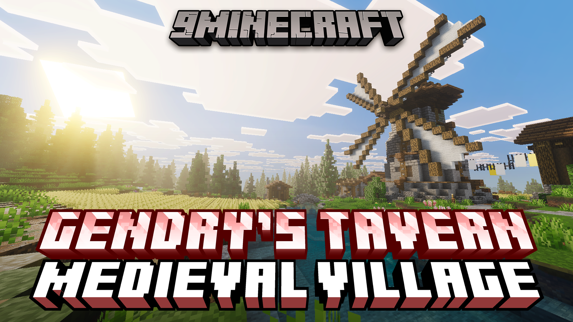 Medieval Village Gendrys Tavern Map