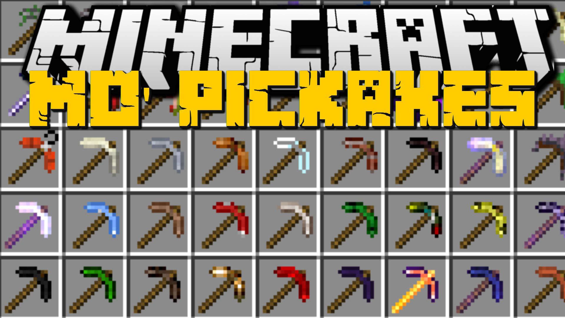 Mo’ Pickaxes Mod