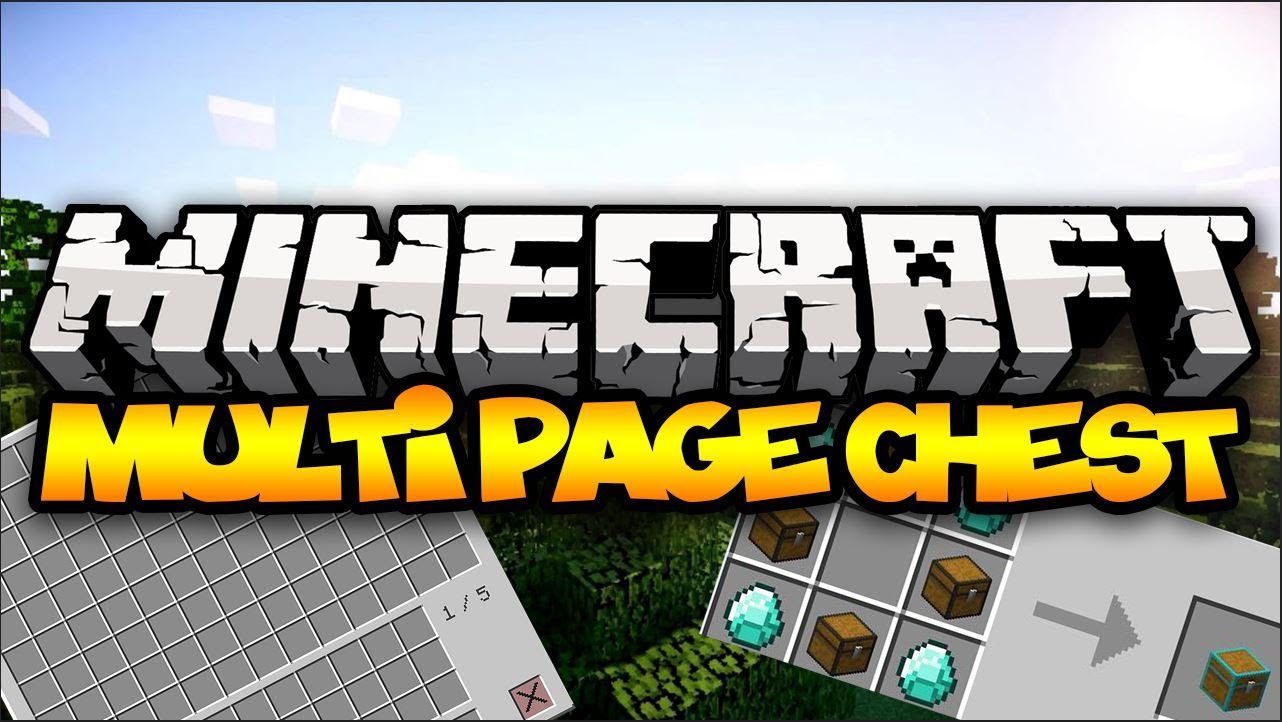 Multi Page Chest Mod