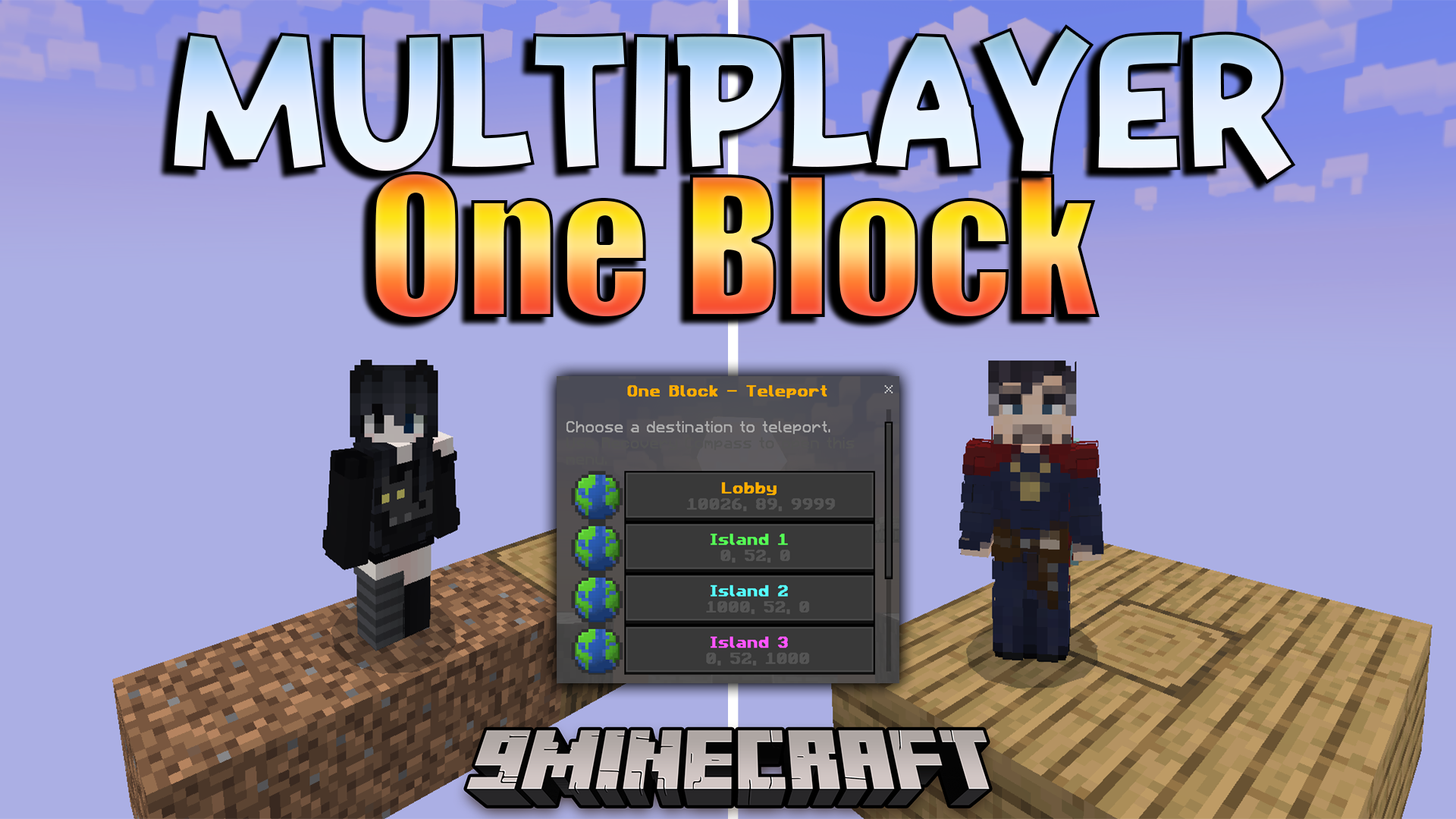 Multiplayer One Block Map