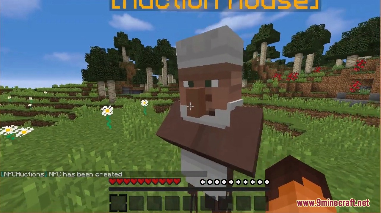 Creating an auctioneer NPC with the NPCAuctions mod