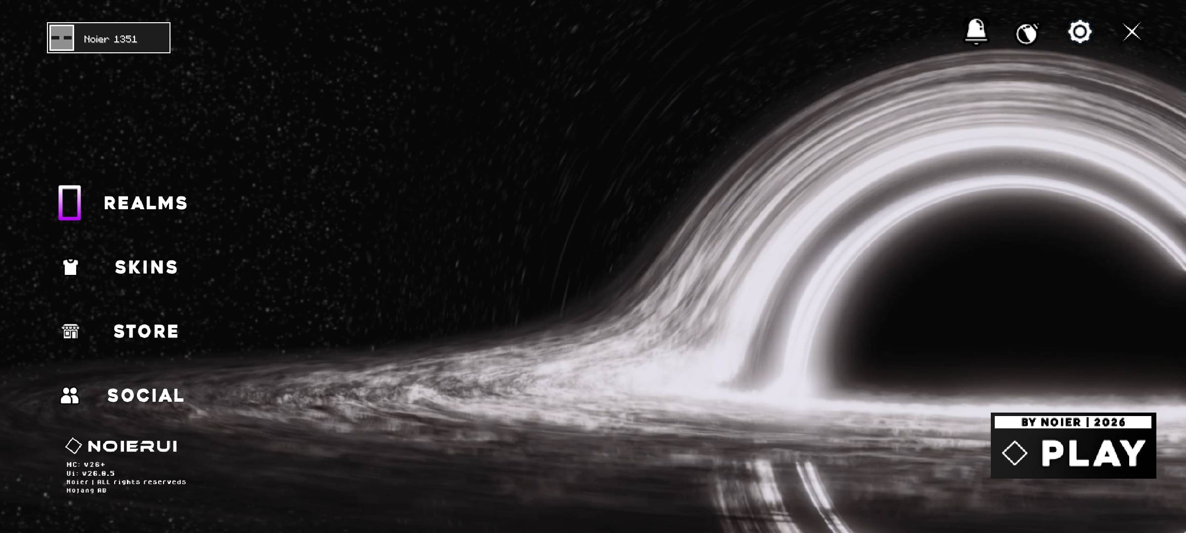 Noierui Blackhole V2 Texture Pack