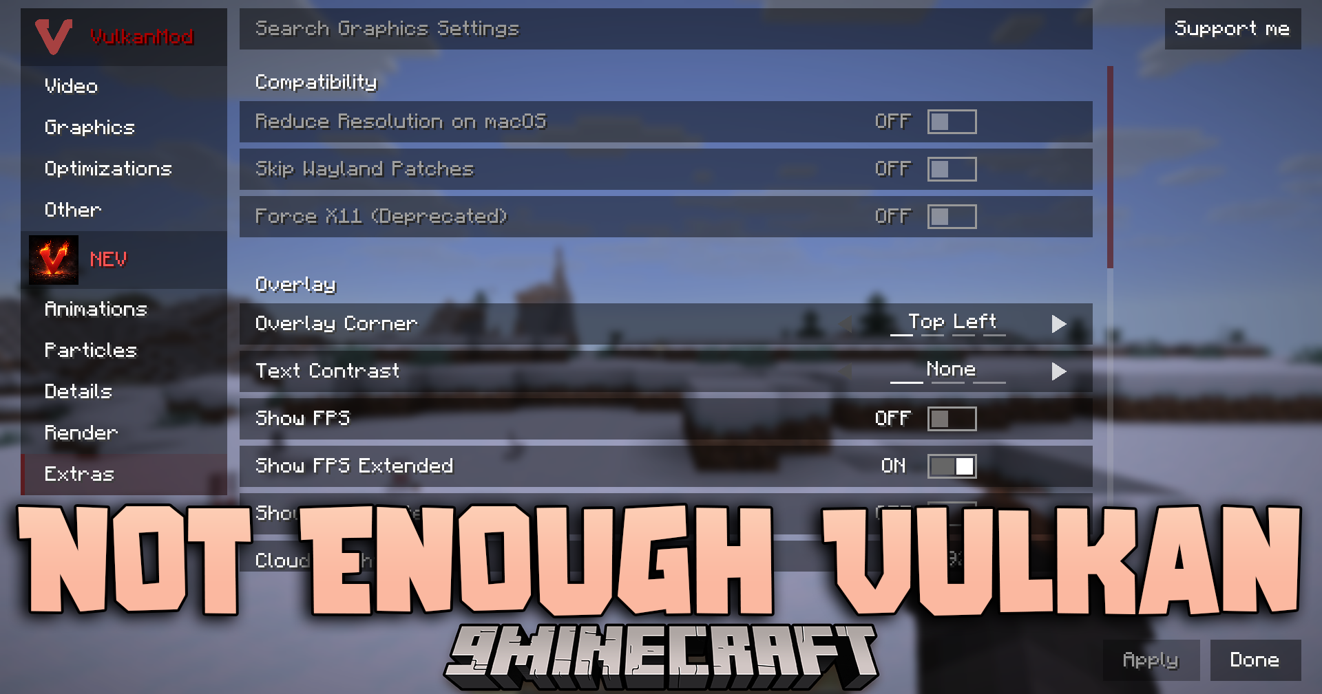 Not Enough Vulkan Mod