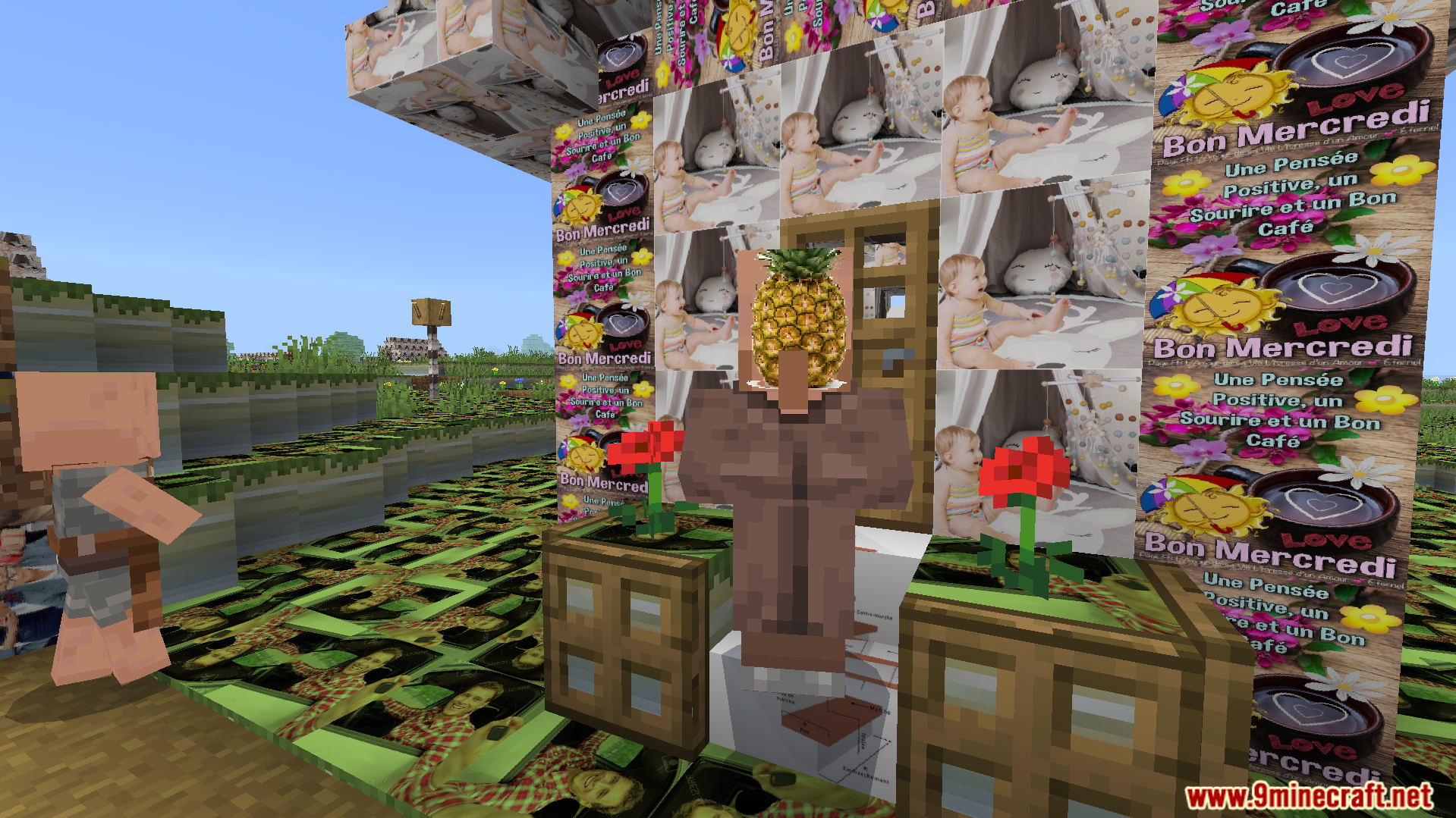 Objet Traduit 100x Natop Texture Pack Screenshot 6 Funny new textures based on crazy translations change the entire world