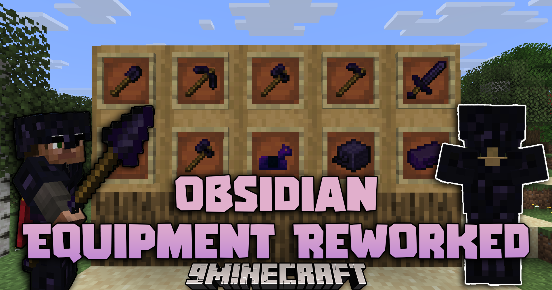 Obsidian Equipment Reworked Mod