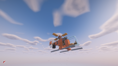 Orange Scout Helicopter Schematic Thumbnail