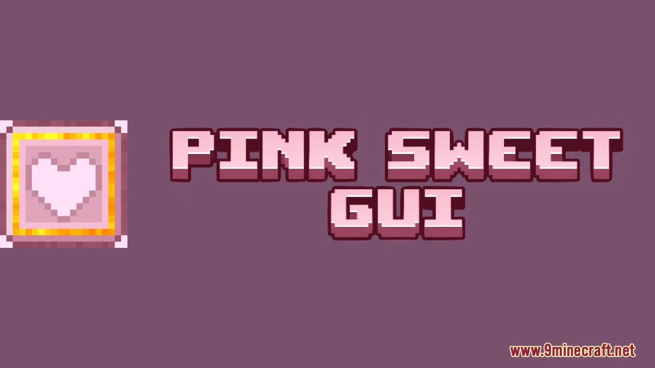 Pink Sweet GUI Resource Pack