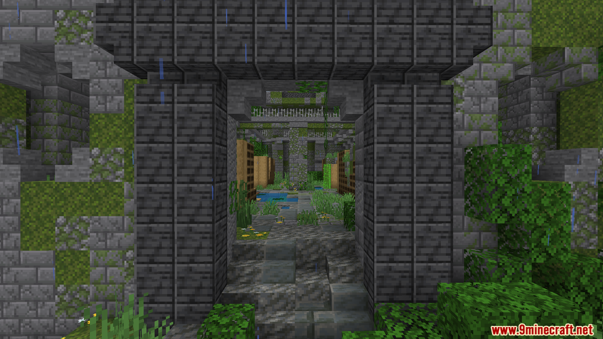 Discover hidden secrets while exploring the detailed abandoned structures