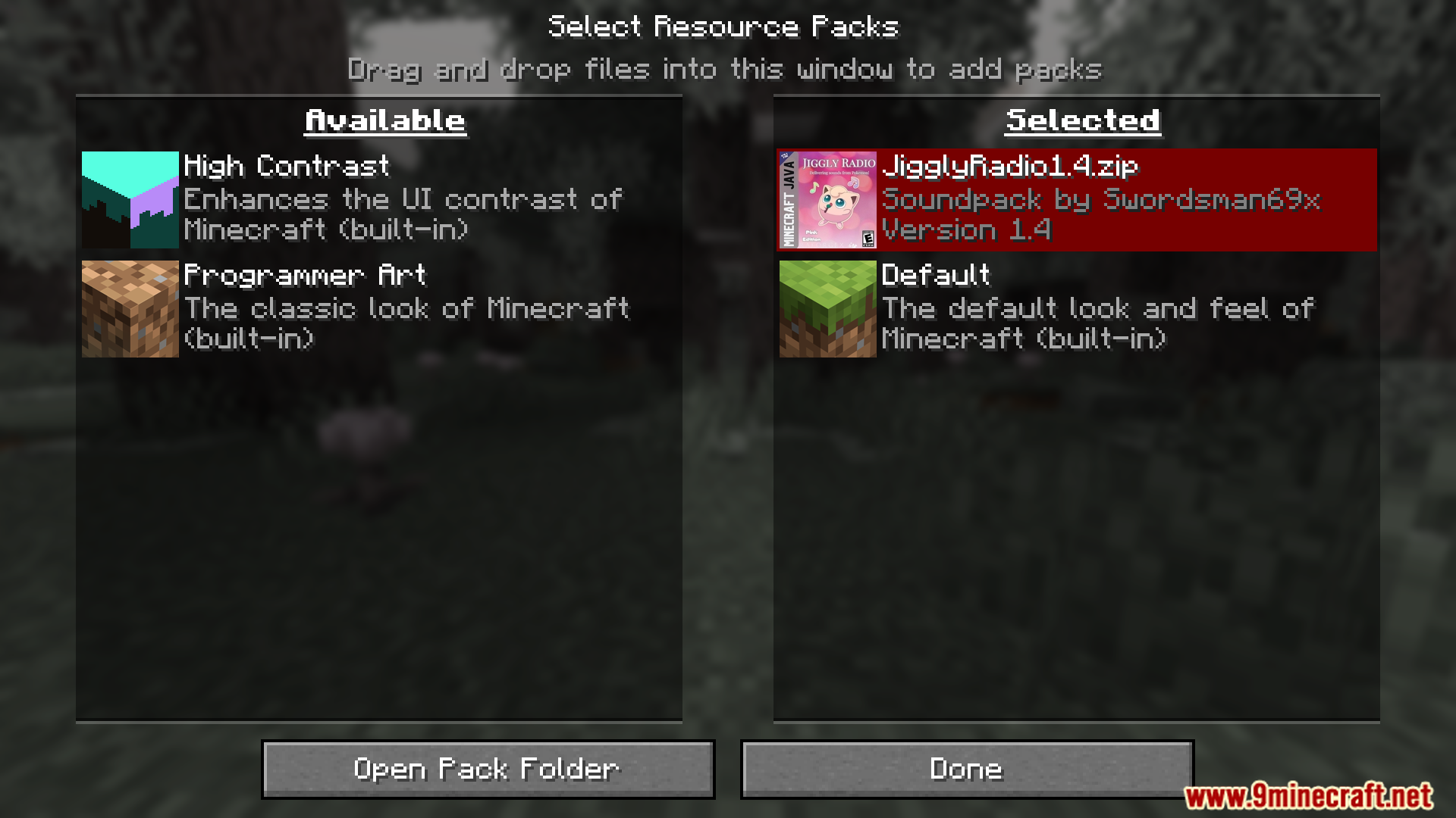 Puff Radio Resource Pack Screenshot 1 Puff Radio Resource Pack Screenshot 1