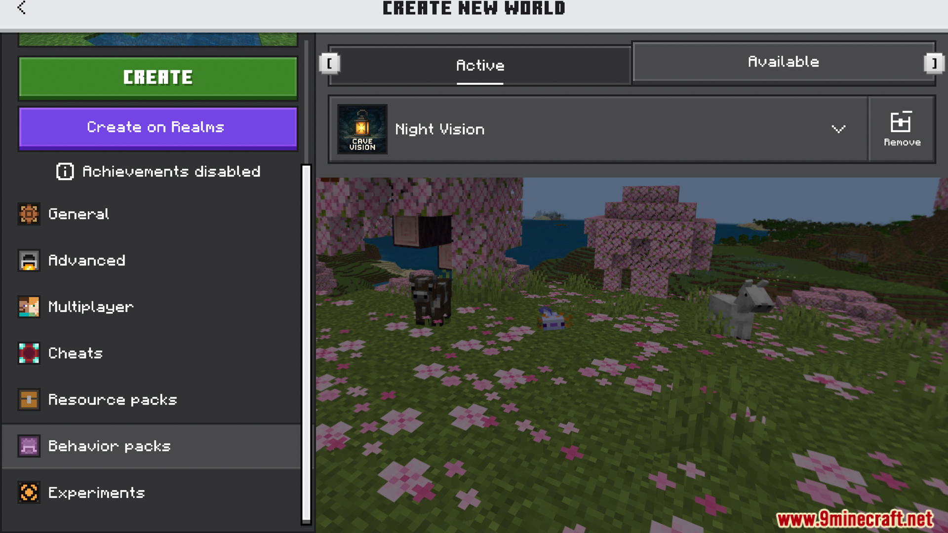 Quillphens Night Vision Addon Screenshot 1