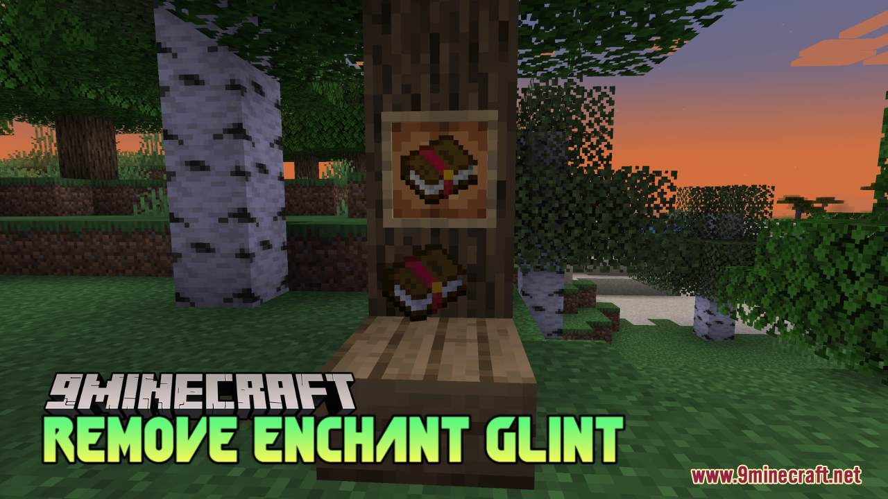 Remove Enchant Glint Resource Pack