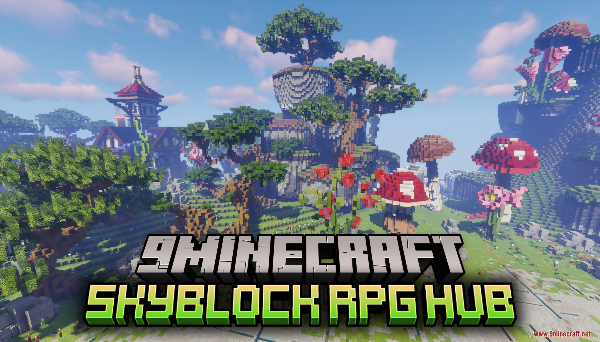 Skyblock RPG Hub Map