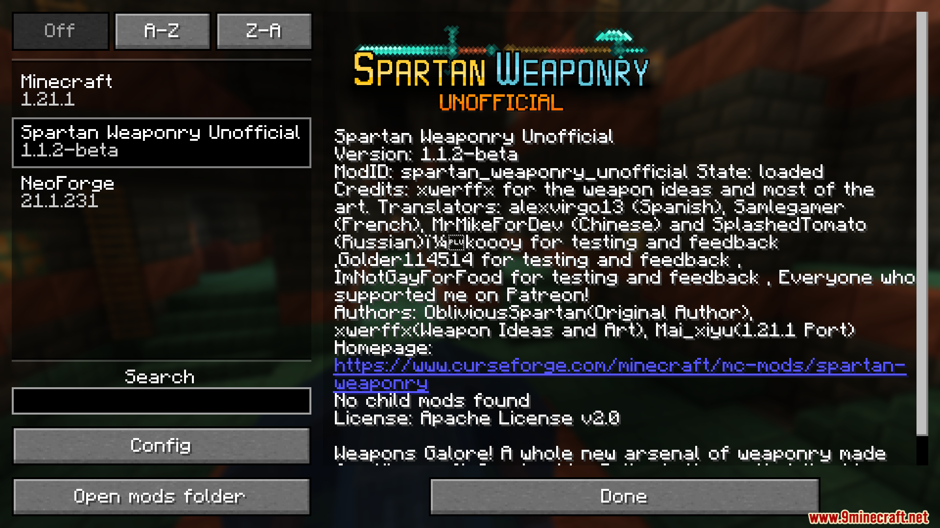 Spartan Weaponry Unofficial Mod Screenshot 1