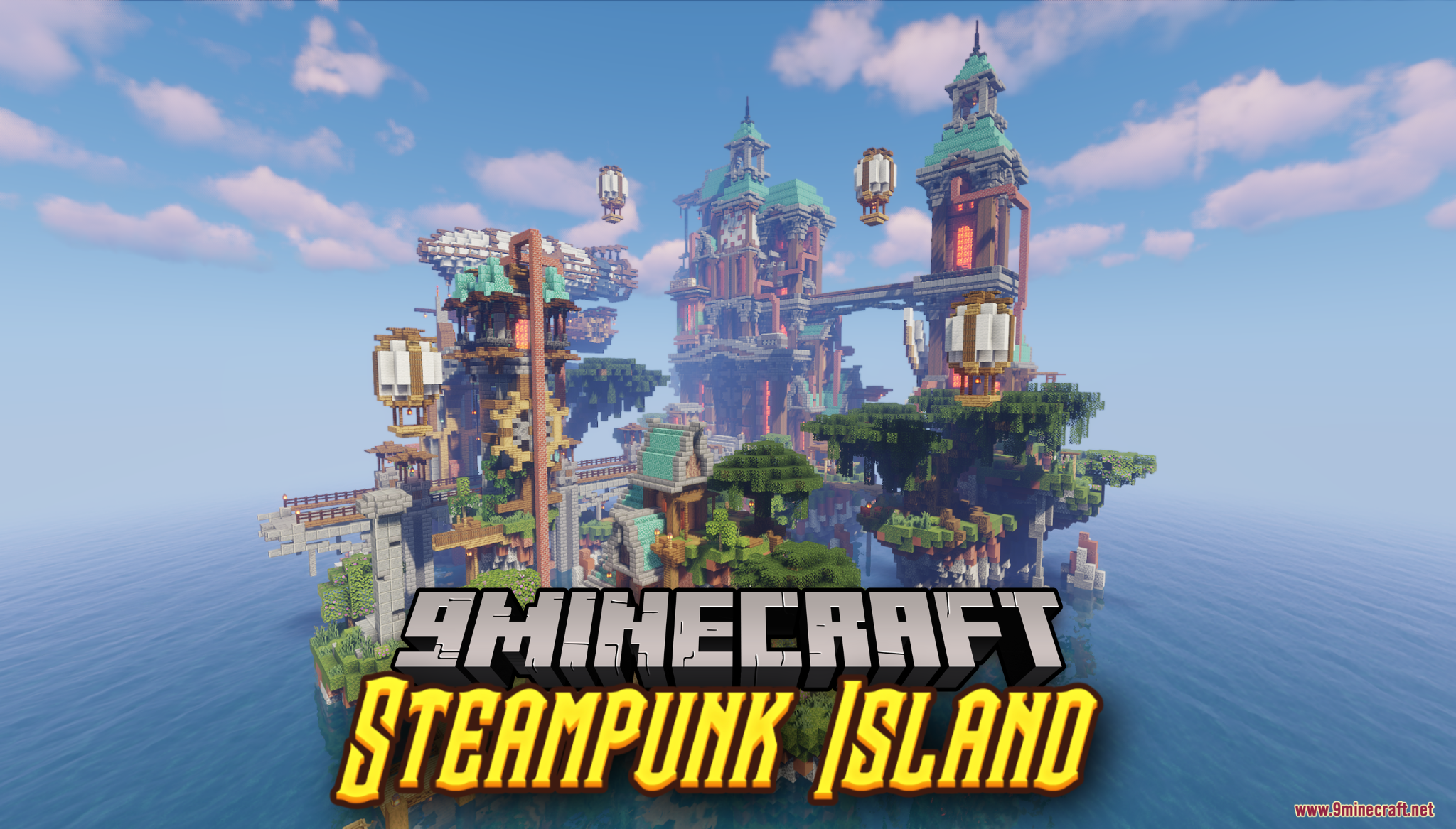 Steampunk Island Map