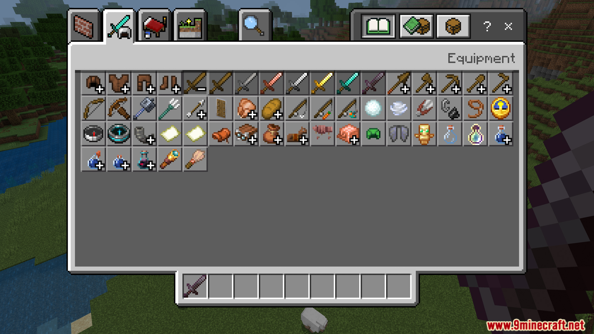 This addon adds new combat features to all your swords
