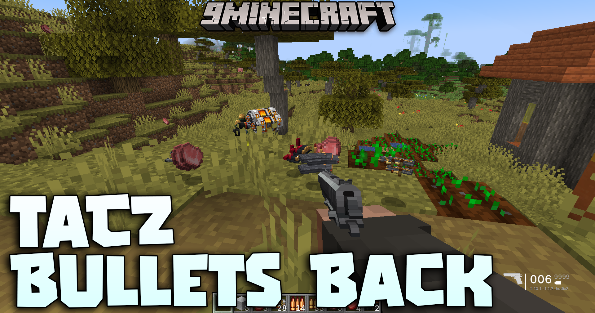 TaCZ Bullets Back Mod