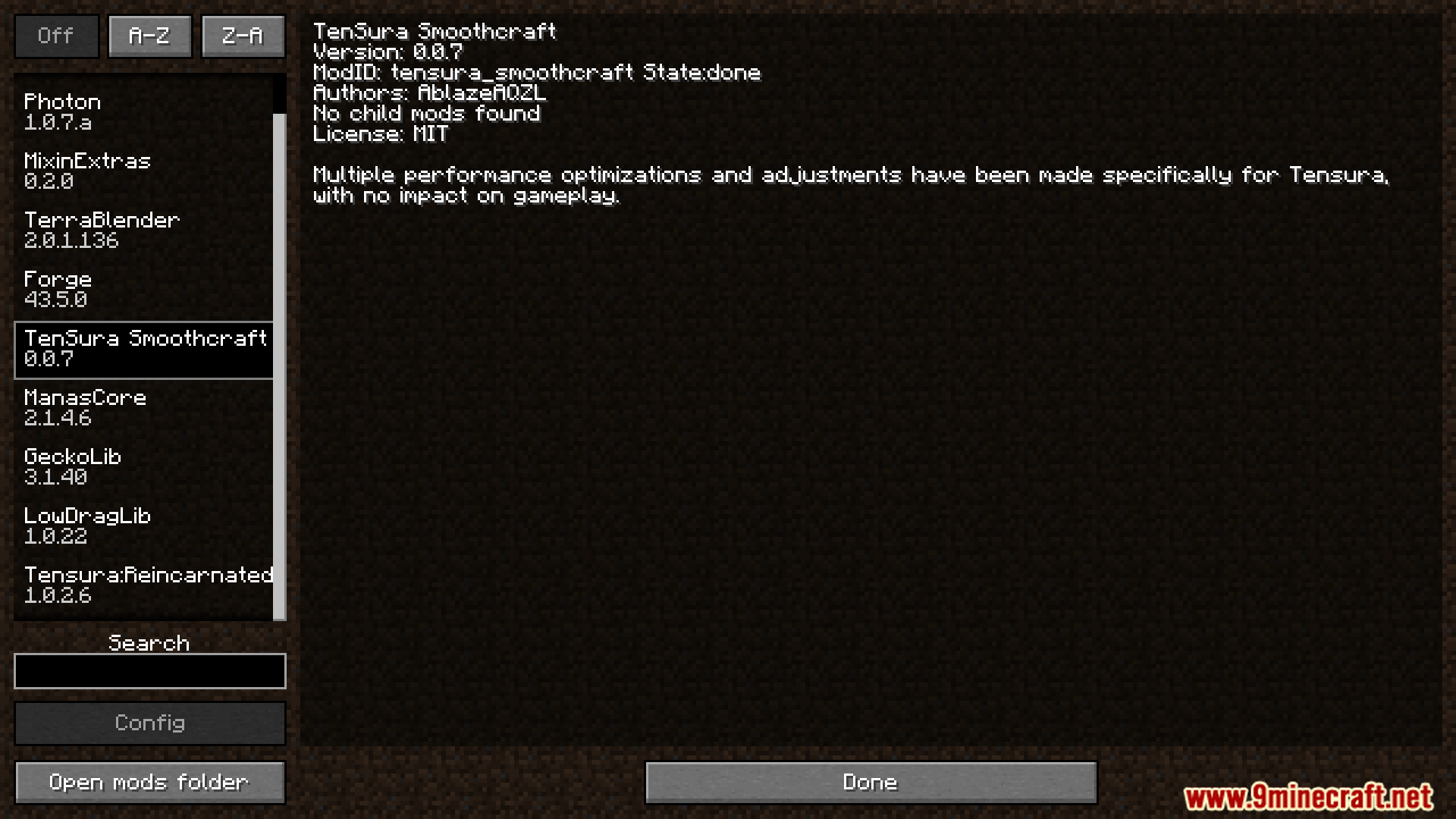 Tensura Smoothcraft Mod Screenshot 1