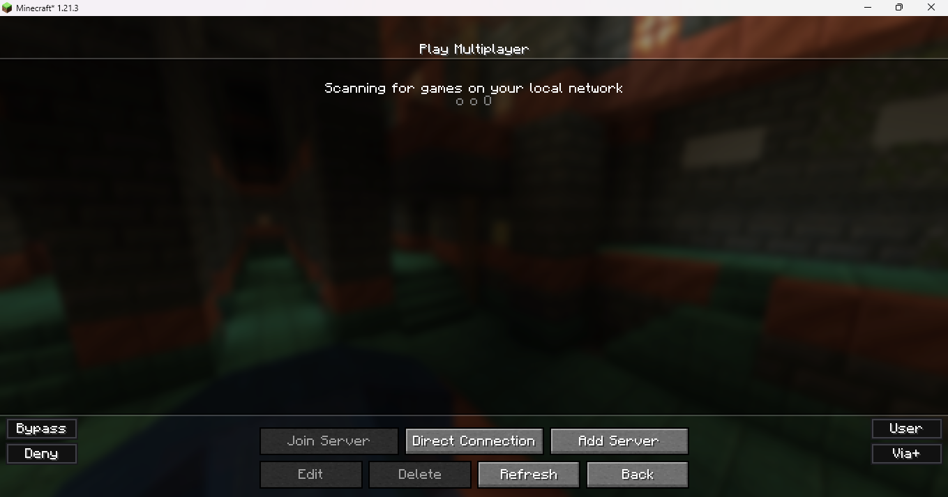 UI-Utils Advanced Mod Screenshot 1 Minecraft multiplayer server list screen with custom added buttons on the sides