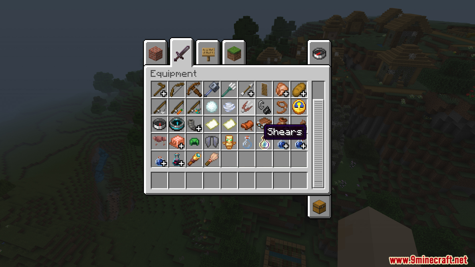 VDX Java Desktop UI Addon Screenshot 6 Base game menus are converted to a classic computer style
