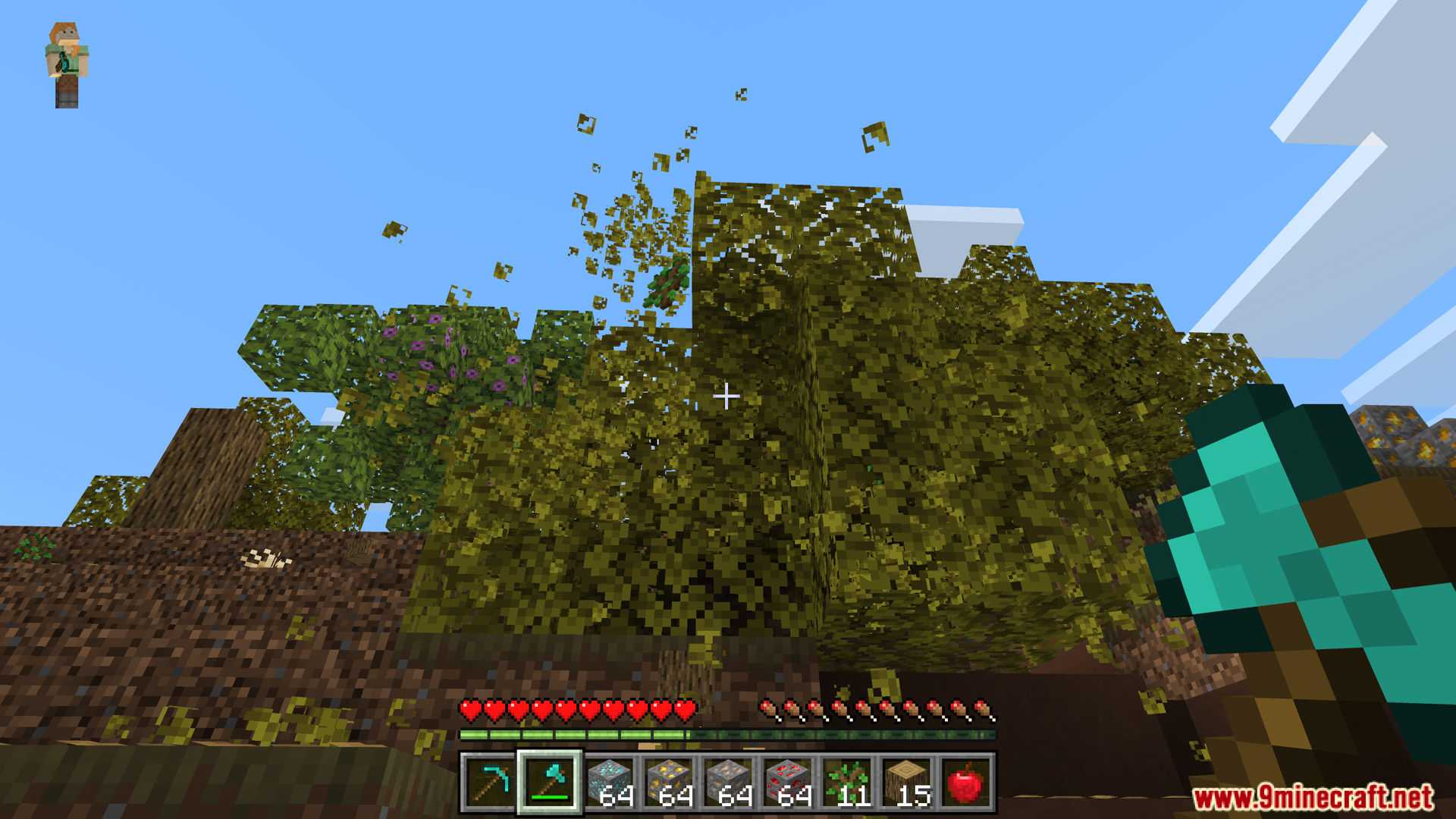 Vein Miner Tree Capitator Leaf Capitator Ore Addon Screenshot 7