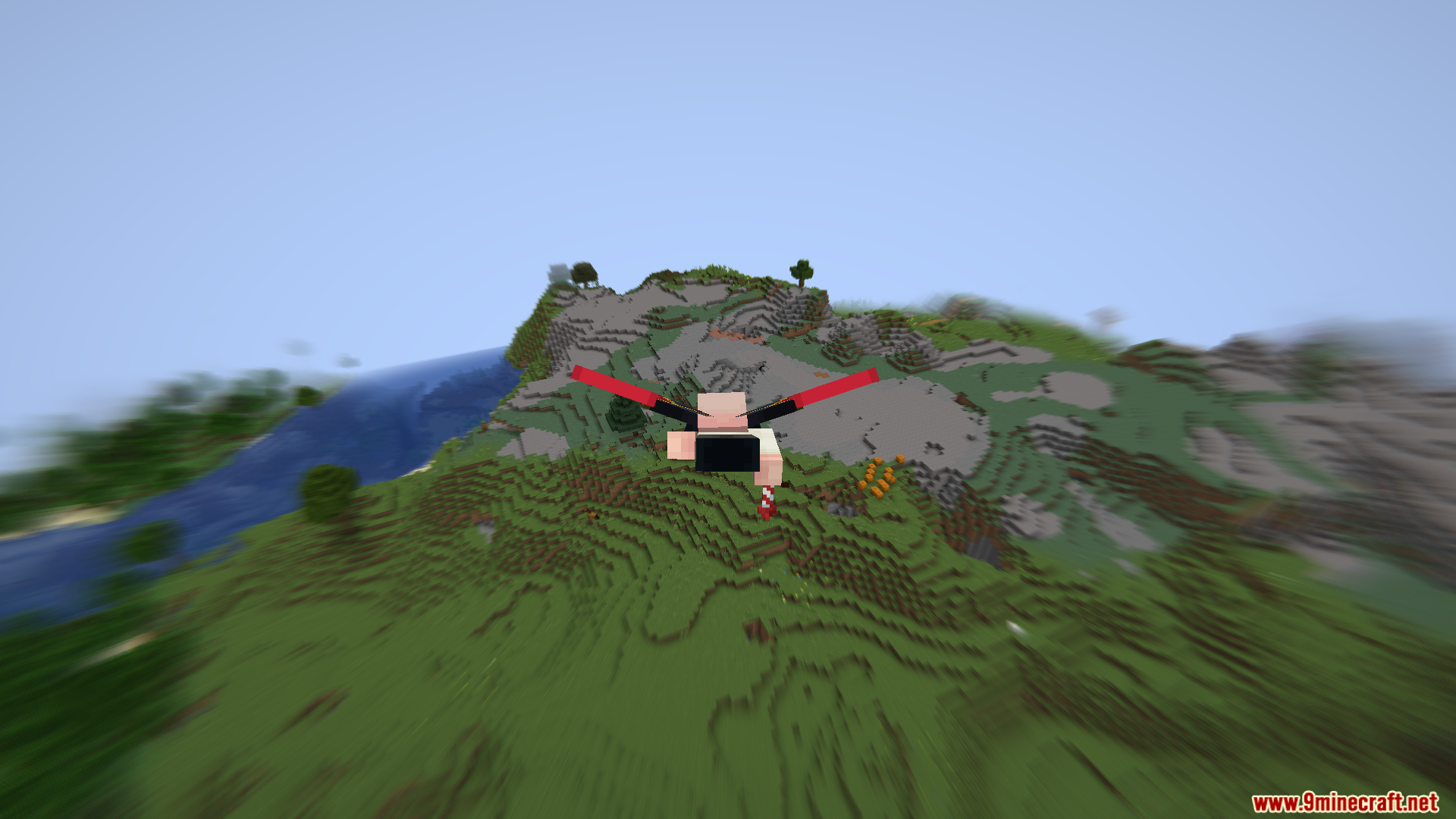 Velocity Blur Mod adds motion blur while flying