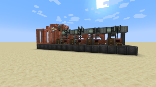Very Efficent Mid Game Diesel Gas Plant Schematic Thumbnail